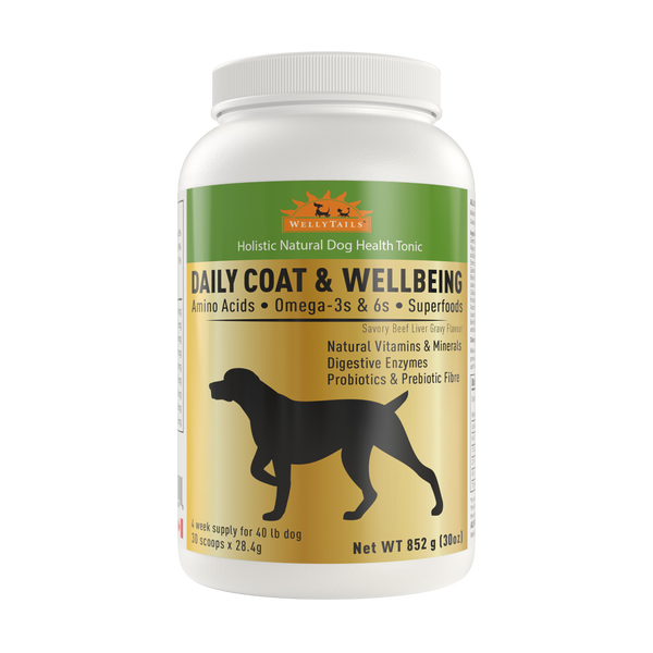 WellyTails Daily Coat Wellbeing for Dogs
