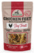 Chicken Feet Dog Chew Treat -  Nails Trimmed Off, 340 grams (12 oz) 24 - 30 Pack,  Natural, Easily Digested, Single Ingredient Cat & Dog Chew Treats