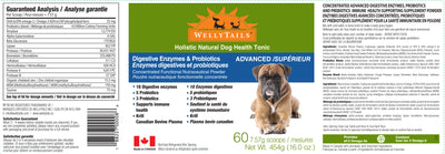 WellyTails Digestive Enzymes & Probiotics ADVANCED