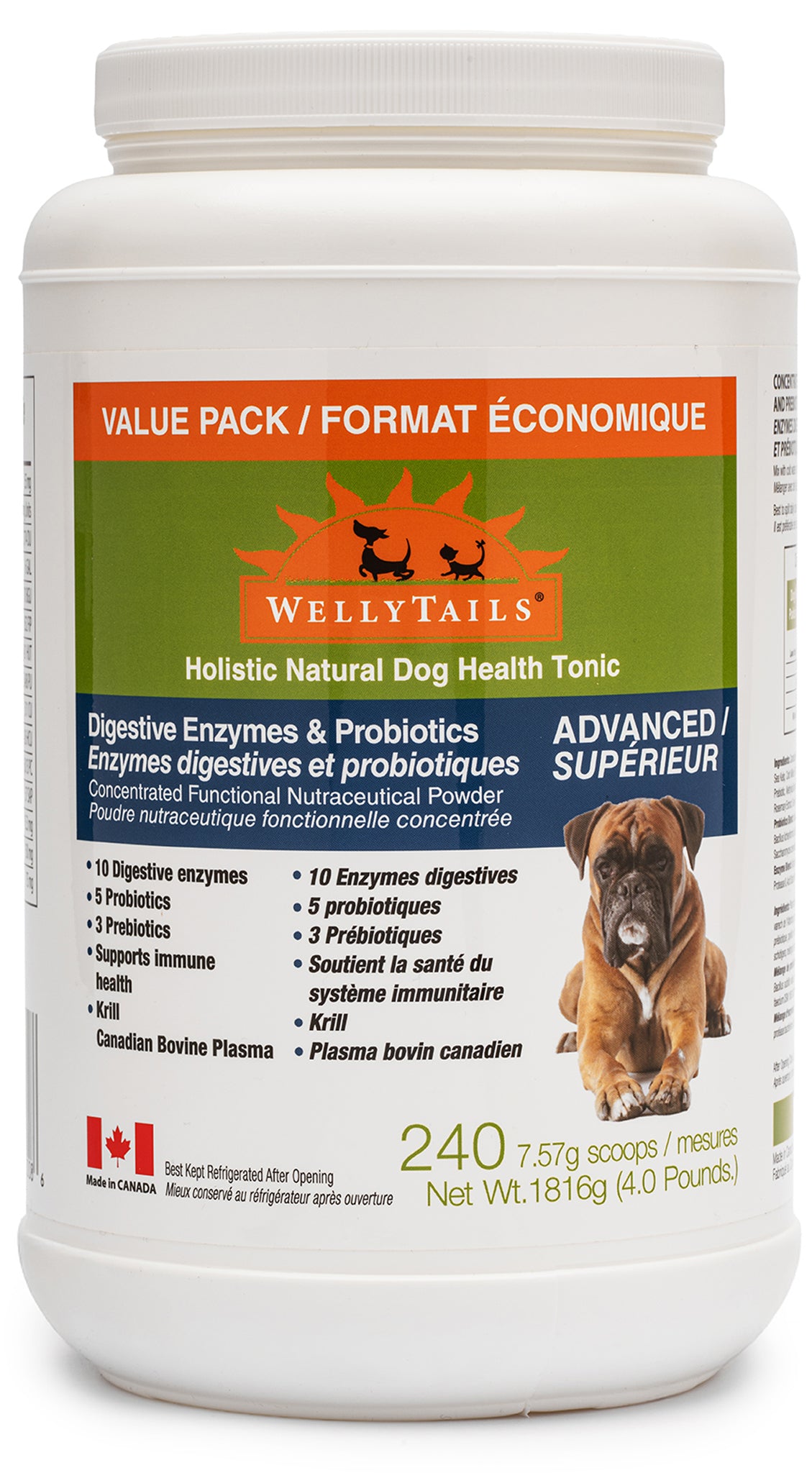 WellyTails Digestive Enzymes & Probiotics ADVANCED
