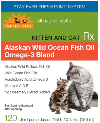 CAT and KITTEN Alaskan Wild Ocean Fish Oil Omega-3 Rx Blend General information