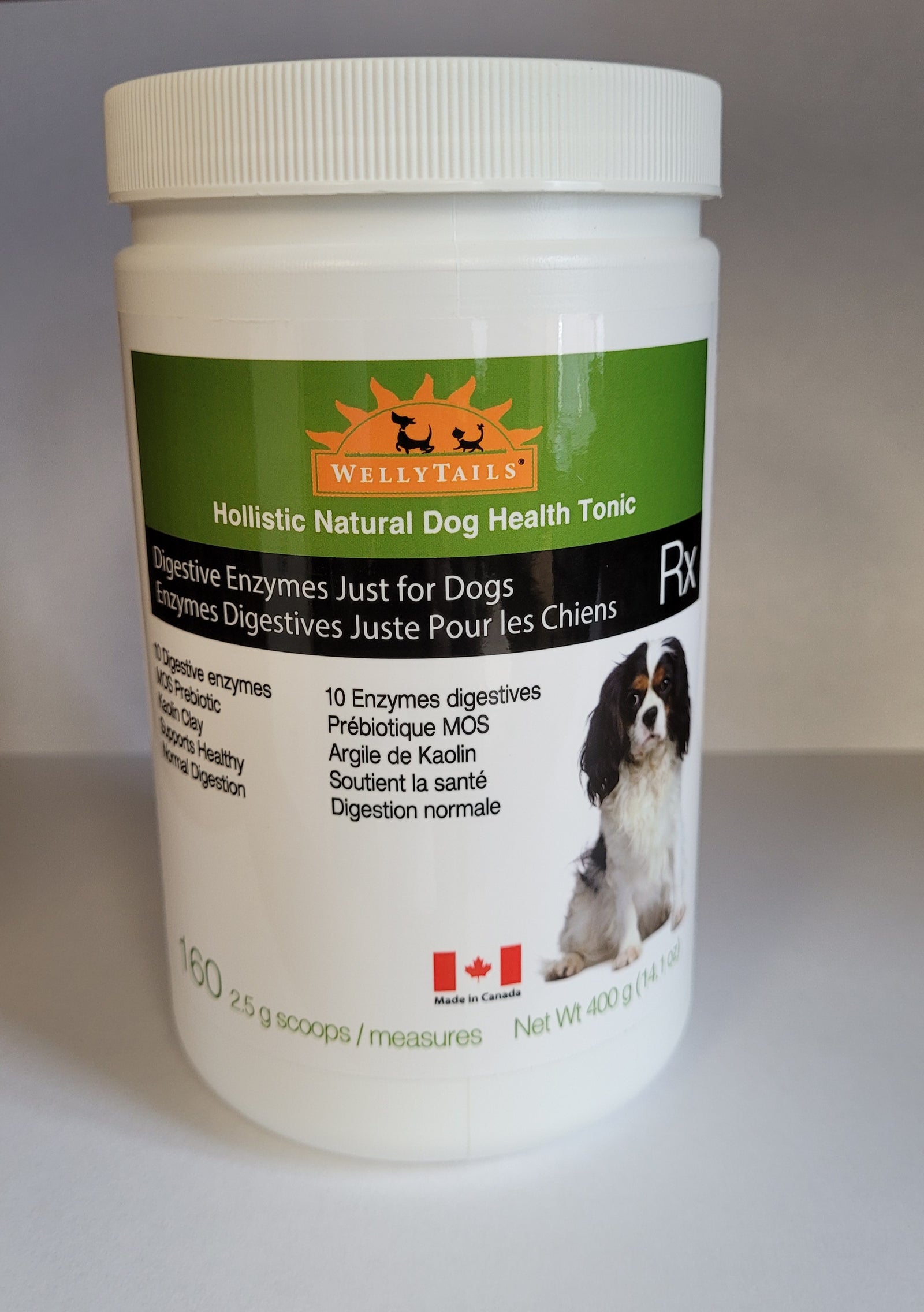 WellyTails Digestive Enzymes Just for Dogs 400g