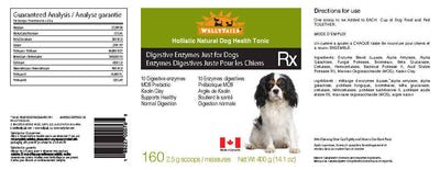 Enzymes digestives WellyTails réservées aux chiens