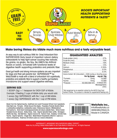 Beef Liver + PROBIOTICS Digestive Health MADE IN CANADA  (ingredients + nutrition Guide)